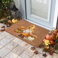 thumbnail image 3 of Fsqjgq Fall Welcome Doormats Thanksgiving Funny Bathroom Rugs Fall Decorations for Home Polyester Carpet for Kitchen Bedroom,16"x 24" 1 pc, 3 of 5