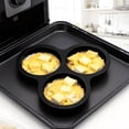 thumbnail image 5 of Silicone Egg Cups for Air Fryer, 3 Cavity Round Baking Tray, Easter Decor, Microwave and Oven Safe Mold for Small Cakes, Puddings, Pie, Patty and Breakfast, Reusable Kitchen Bakeware, 9*8.6in, A, 5 of 12
