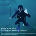 thumbnail image 5 of GEPULY 11''-45''Alumium Handheld Waterproof Selfie Stick Underwater Pole Handle Grip Monopod for Gopro Hero Session Max Insta360 AKASO DJI OSMO Digital Action Cameras, 5 of 5