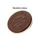 thumbnail image 1 of Women Girls Chocolate Cookie Mini Pocket Mirror With Comb Princess Portable Sand, 1 of 4