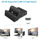 thumbnail image 2 of Base para Switch, base portátil para Switch TV con puerto de carga 4K HDMI/USB 3.0/USB-C, recambio oficial para la base de Switch, 2 of 8