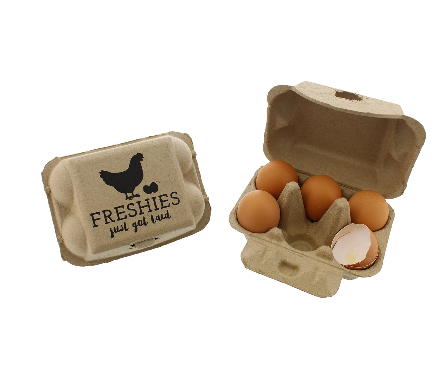 New Fibre Egg Boxes 100 Half Dozen suits all egg sizes
