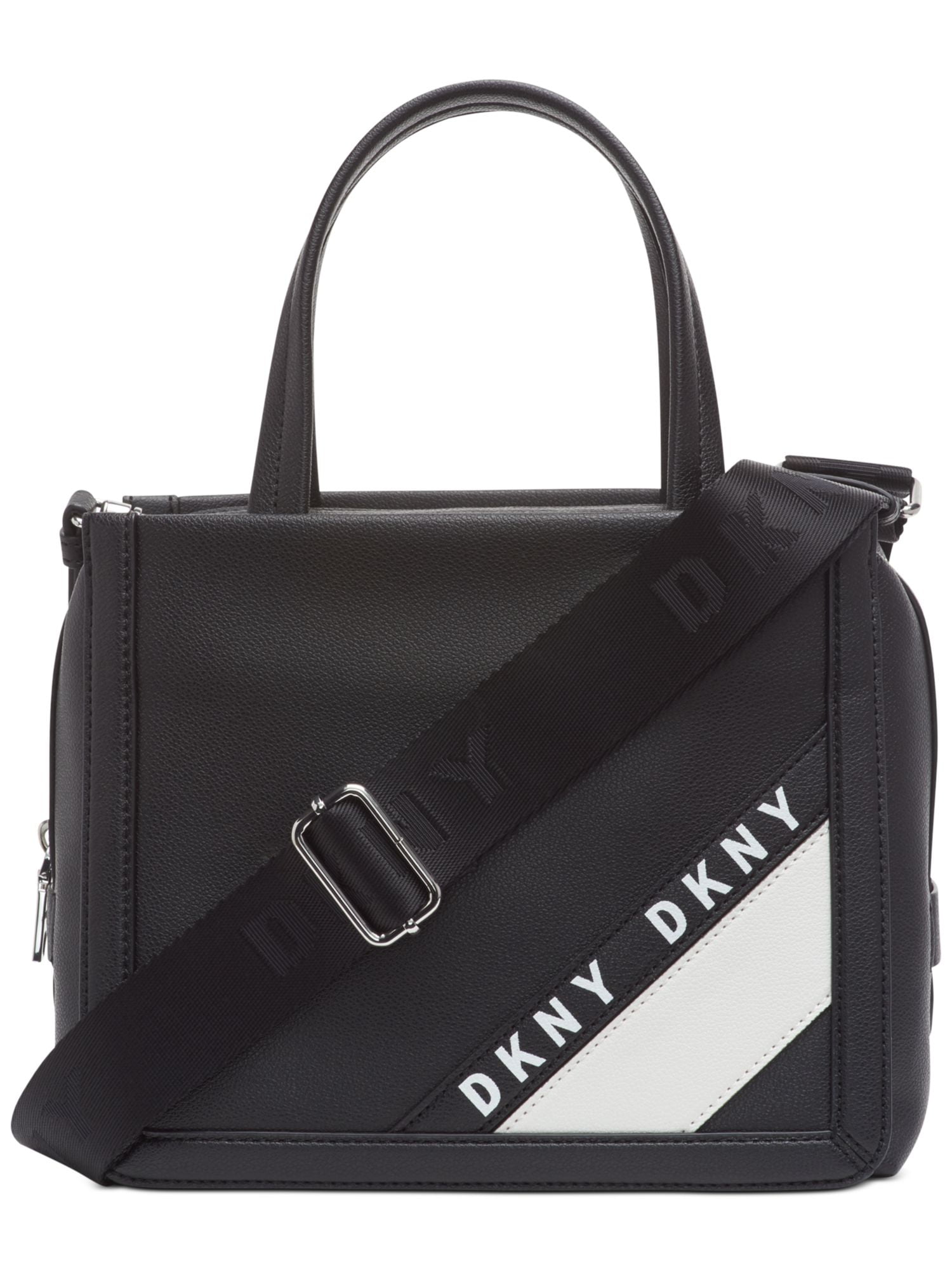 dkny leather tote