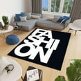 thumbnail image 2 of Fashion Area Rug, Black and White, Living Room, Modern 3x5ft, 2 of 6
