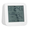 thumbnail image 3 of yeacher Dual-Screen Touch Desktop Thermometer Hygrometer with Clock, Countdown Timer, Indoor Temperature and Humidity Monitor, Black (Battery Not Included), 3 of 7
