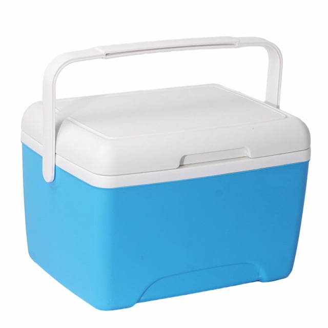 Caja de almacenamiento de alimentos de gran capacidad refrigerador de botellas de hielo de 8L incubadora portátil para exteriores Mini nevera para acampar