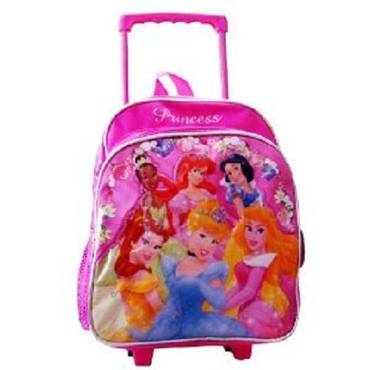 Princess Rolling Backpack Kid Size Roller Backpack