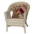 thumbnail image 3 of Trans-Ocean Imports 7FP8S439412 18 in. Square Liora Manne Frontporch Bird Indoor & Outdoor Hand Tufted Pillow - Neutral, 3 of 4