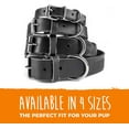 thumbnail image 6 of Mighty Paw Leather Dog Collar, Distressed Real Genuine Leather and a Strong Metal Buckle. Super Soft for Ultimate Comfort. Modern Designer Look for Small, Medium, Large and XL Pets, 6 of 8