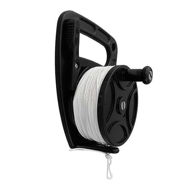 Compact scuba diving SMB reel with handle 272ft Without Snap 
