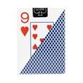 thumbnail image 5 of Bee Jumbo Index Playing Cards For Adults - Blue & Red Colors | Plastic Coated With A Cambric Finish For Increased Play & Use - Playing Cards, 5 of 5