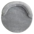 thumbnail image 1 of Cama para perros y gatos, sofá cama para perros, nido para gatos, acogedora caseta para mascotas, cojín para gatitos Gris claro, 1 of 9