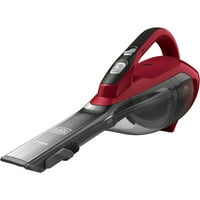 BLACK+DECKER Cordless Lithium Hand Vacuum (Chili Red), HLVA320J26