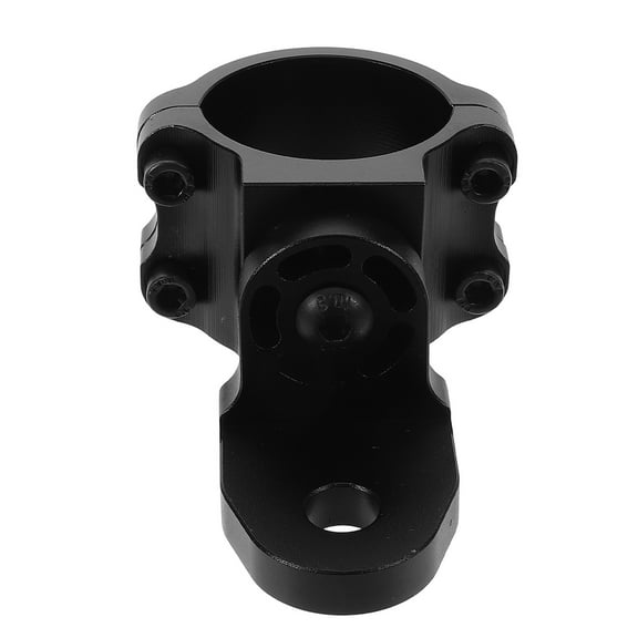 IDEANATEGRATE Black Aluminum Flagpole Light Holder for UTV Off-Road Vehicles 1Pcs Adjustable Angle