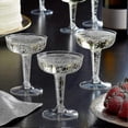 thumbnail image 3 of Clear Plastic Champagne Flutes - 20 Pack for Celebrations, Weddings & Festive Gatherings, 3 of 4