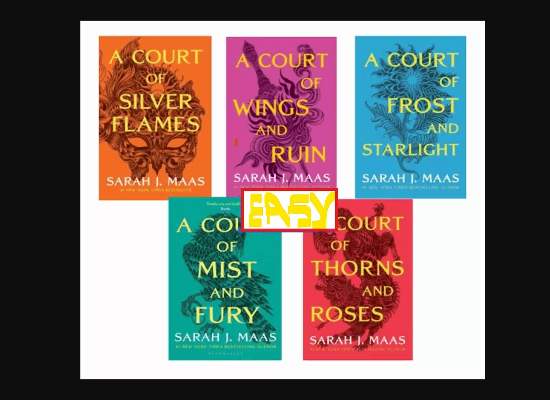 A Court of Thorns and Roses 5巻セット easystreet hangout, A Court of Thorns and Roses 5-Book Box