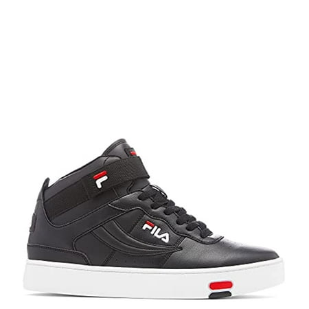 Fila Men's V-10 LUX Sneaker, Black RED/White, 9