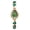 Green, variant on Women's Teardrop Shape Watch: Imitation Diamond Case Arabic Numeral Markers Detachable Crystal-decorated Strap Analog Quartz Wristwatch