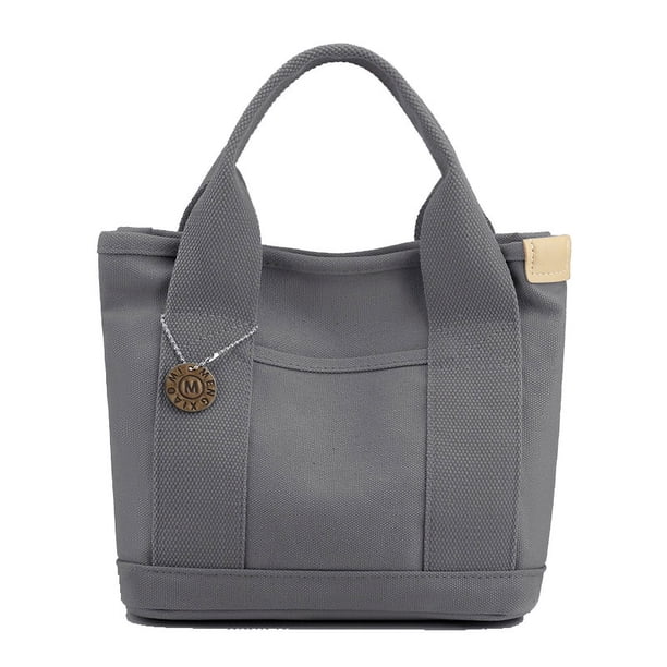 Bolsa de lona Bolsa de almuerzo portátil Bolsa de momia Bolsa de almuerzo simple Bolsa de lona Bolsa de regalo Bolsa de almacenamiento conveniente