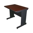 thumbnail image 2 of Marvel PTR4824M_UTOK 48W x 24DPronto School Training Table with Modesty Panel Back - Pumice-Steel Frame, 2 of 5