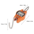 thumbnail image 4 of Mini Hanging Scale, 300kg Maximum Weighing Handheld Digital Hanging Scale  For Hunting Fishing For Farm Factory, 4 of 8