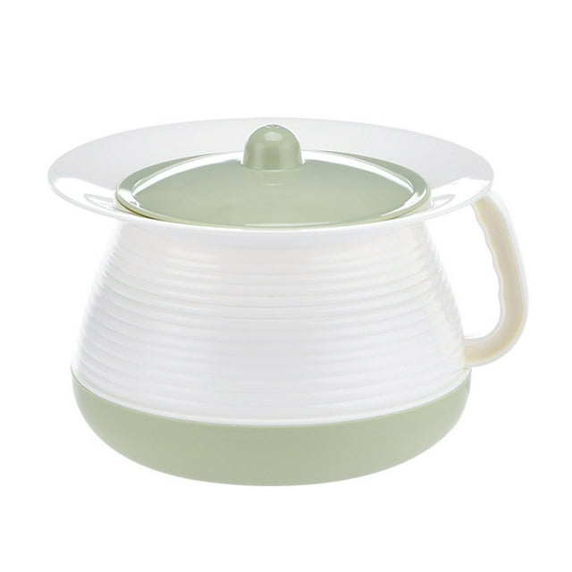 Children's And Adults' Urinal Potty With Lid Lightweight Night Urinal Non Base For Elderly Portable Easy To Clean,Can Also Be Used As A Spittoon 1pc