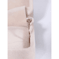 thumbnail image 4 of HeartsAndYou 0.5ct Round Moissanite Engagement Ring for Women Dainty Minimalist Women 18k Rose Gold Over Silver, 4 of 8