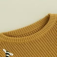 thumbnail image 3 of FNNMNNR Baby Round Neck Sweaters Long Sleeve Loose Knitted Pullovers, 3 of 7