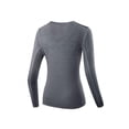 thumbnail image 2 of New Women‘s Fit Yoga Workout Long Sleeve Sport T Shirt Compression Tops, 2 of 2