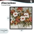 thumbnail image 4 of Stupell Industries Farmhouse Muted Vibe Bouquet Black Framed Giclee Art, 12 x 12, by Carol Robinson, 4 of 8