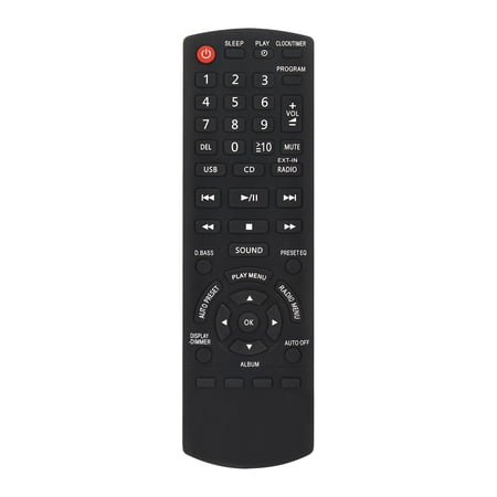 New N2QAYB000639 Replace Remote Control compatible with Panasonic N2QAYB000639 remote for CD Stereo System SA-PM200EG-S SA-PM200EP-S SA-PM200GA-S A-PM200EB-S