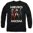 thumbnail image 1 of Justice League Hero Mom Multi Unisex Adult Long-Sleeve T Shirt, 1 of 5