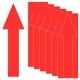 thumbnail image 1 of Uxcell Paquete de 6 Etiquetas Adhesivas Flecha Impermeables de 12 x 4 pulgadas para Marcado de Paredes/Señal de Tráfico [Rojo], 1 of 6
