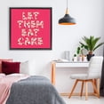 thumbnail image 2 of Let Them Eat Cake Black Framed Floater Canvas Wall Art, design by LISH Creative, 2 of 10