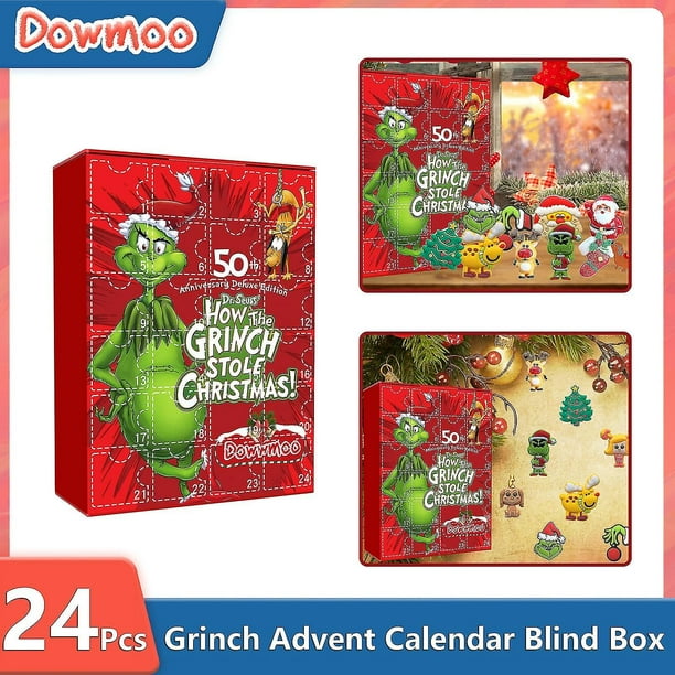 24pcs Grinch Advent Calendar Blind Box Walmart.ca