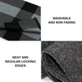 thumbnail image 3 of Bufanda larga y suave de invierno para hombre, bufanda con borlas a cuadros, bufandas clásicas suaves para clima frío, bufanda tipo manta navideña, regalos, 3 of 5