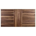 thumbnail image 4 of Miekor Furniture Holloway Natural Walnut and Grey 5-piece Dining Set MK4437, 4 of 12