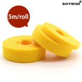 thumbnail image 1 of 5m/roll Cable Ties Reusable Loop Bundle Self Adhesive Yellow Nylon Strap Organizer Clip Wire Holder Management Fastening Tape width 15mm 25 rolls, 1 of 5