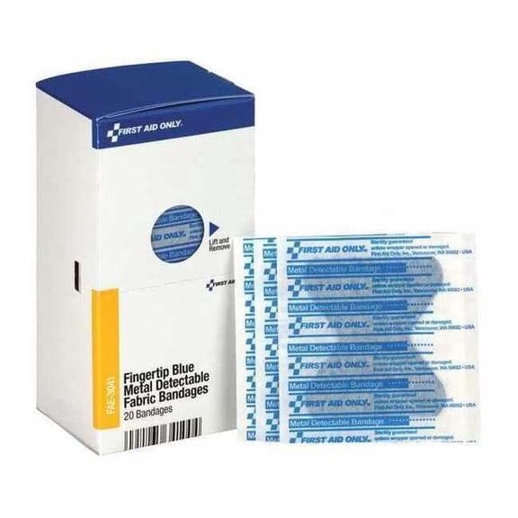 First Aid Only Adhesive Bandage, Paperboard Box, 20 Components FAE-3041