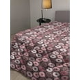 thumbnail image 2 of Animal Down Alternative Comforter, Funny Panda Bears Family with Flower Petals Arctic Polar Graphic Art, Microfiber Quilt for All Season, 5 Sizes, Charcoal Grey and White, by Ambesonne, 2 of 3