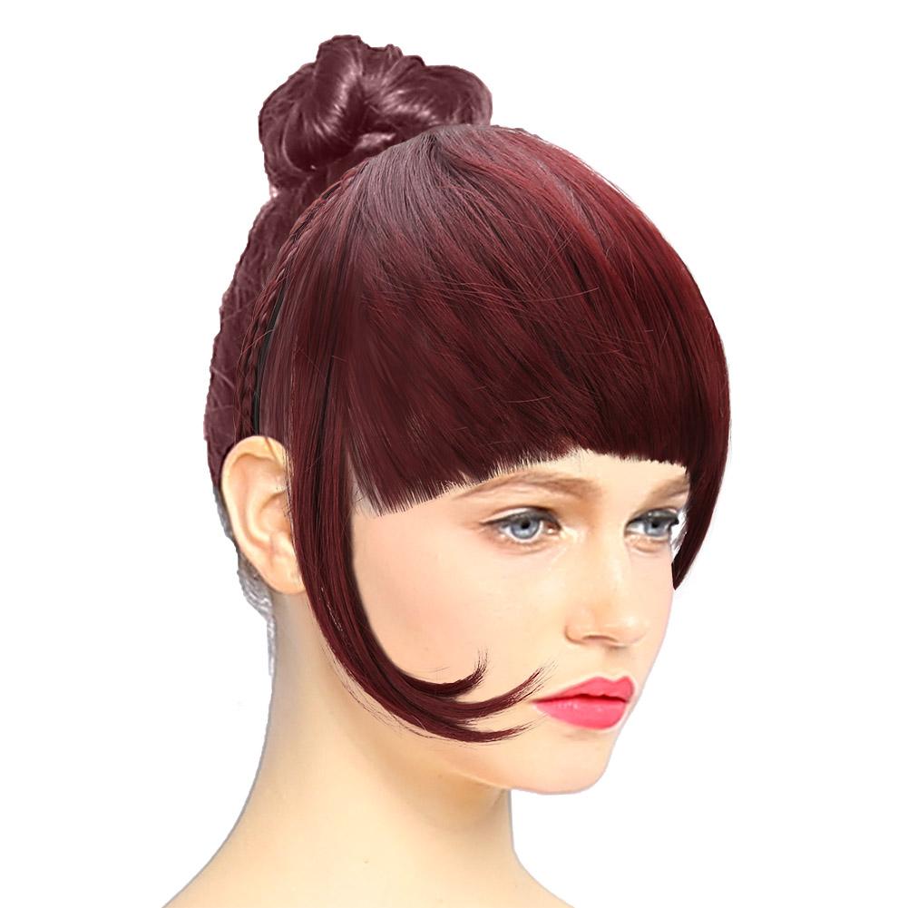 Rdeghly Bangs Wig,Front Bangs Wig,Bangs Hair Wig Front Bangs Hair