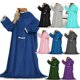 thumbnail image 2 of Manta usable de franela superlarga con mangas para hombre y mujer, de gran tamaño Sudadera con capucha, Jersey sólido, mantas gigantes para TV, Invierno, 2 of 4
