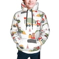 thumbnail image 5 of Kll Unisex Kids Boys Girls Hooded Pocket Pullover Hoodies-Excavator, 5 of 9