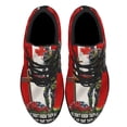 thumbnail image 2 of Canada Veteran Memorial We Don't Know Them All But We Owe Them All Canadian Soldier The Cross Shoes Sneakers Black Size 10, 2 of 7