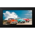 thumbnail image 2 of Pangea Images 24x14 Black Modern Framed Museum Art Print Titled - Cars in Avenida de Maceo- Havana- Cuba, 2 of 5