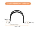 thumbnail image 2 of Unique Bargains 16Pack 2-1/4' Cable Clamp U Shape Stainless Steel Rubber Cushioned Pipe Strap, 2 of 5