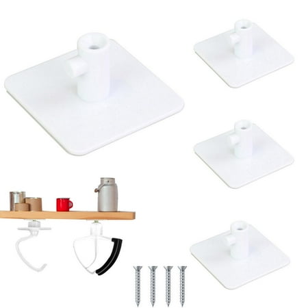 

Younar Stand Mixer Rack Kitchen Aid Mixer Accessory Stand Mixer Attachment Holder Kitchen Aid Mixer Attachments for Storing Edge Beater Flat Beater Dough Hooks Wire Whip manner