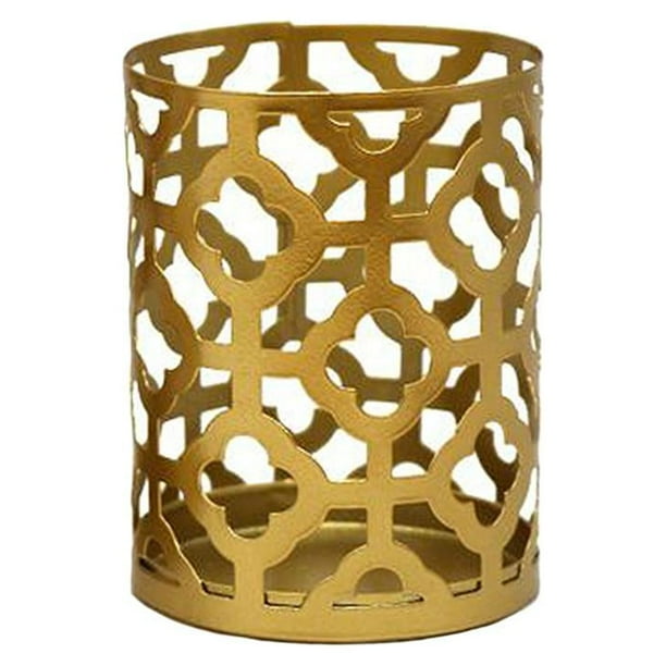 Portavelas hueco creativo, decorativo, para velas de mesa o de té. Estilo1