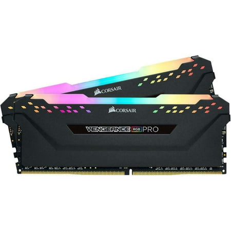 CORSAIR Vengeance RGB Pro 16GB (2 x 8GB) 288-Pin DDR4 SDRAM DDR4 3200 (PC4 25600) Desktop Memory - TUF Gaming Edition Model CMW16GX4M2C3200C16-TUF