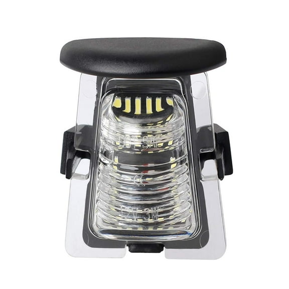 1× License Plate Light 68064721AA For Jeep Wrangler JK 2007-2017 White
